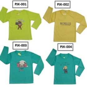 Kaos Anak Lengan Panjang Import untuk Laki-laki/Perempuan Usia 2-7 Tahun - Foto 2
