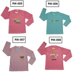 Kaos Anak Lengan Panjang Import untuk Laki-laki/Perempuan Usia 2-7 Tahun - Foto 3