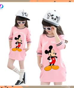 Kaos Tunik Anak Import Bahan Katun High Quality Usia 5-9 Tahun - Foto 2