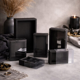 Kotak Kado Gift Box Hampers Hadiah Souvenir Hardbox Aesthetic Polos Sliding Untuk Parfum Kosmetik - Foto 8