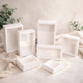 Kotak Kado Gift Box Hampers Hadiah Souvenir Hardbox Aesthetic Polos Sliding Untuk Parfum Kosmetik - Foto 9