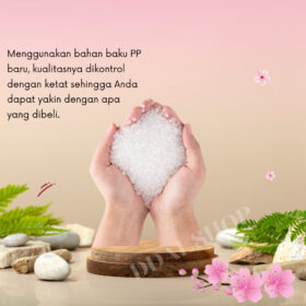 Kotak Makan Bento 4 Sekat Isi 20pcs Lunch Box Food Grade 1000ml Microwave Freezer Safe - Foto 4