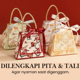 Kotak Penyimpanan Snack Gift Box Hampers Lucu Perlengkapan Ulang Tahun Kardus Hadiah - Foto 4