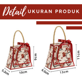 Kotak Penyimpanan Snack Gift Box Hampers Lucu Perlengkapan Ulang Tahun Kardus Hadiah - Foto 5