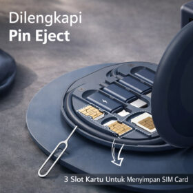 Kotak Tempat Penyimpanan Kabel Charger Fast Charging 60W Lightning Iphone Konektor USB Type C Mikro - Foto 6