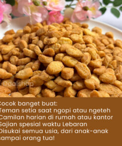 Kue Biji Ketapang Betawi Cemilan Lebaran Oleh oleh khas Jakarta Enak Renyah Gurih Home Made - Foto 2