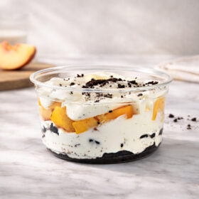 Mangkok Plastik Transparant Kemasan MakananTempat Salad Buah  Dessert Cup Cake Box Bahan PET - Foto 4