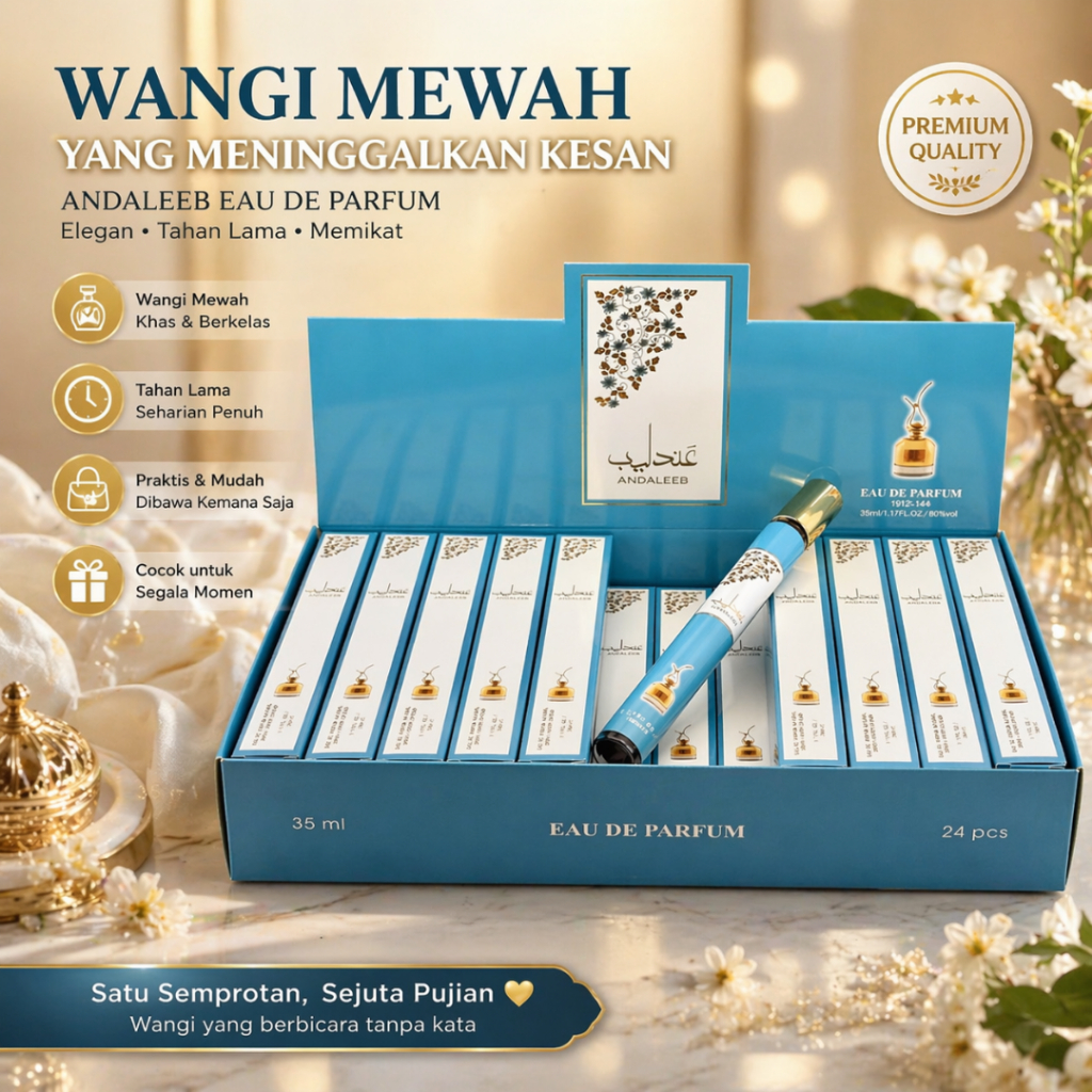 Mini Perfume Style Lattafa 35ml Parfum Arab Viral Soft Sweet Tahan Lama - Foto 5