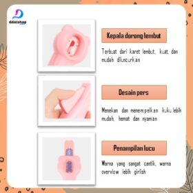 Nail Art Sticker Kuku Mainan Salon Anak Perempuan Menicure Kutek Stiker Tahan Air - Foto 2