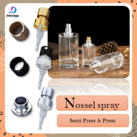 Nozzle Sprayer Botol Parfum Easy Pump Spray Lelabo Semi Press & Press 15mm Ring Gold Hitam Silver - Foto 1