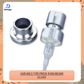 Nozzle Sprayer Botol Parfum Easy Pump Spray Lelabo Semi Press & Press 15mm Ring Gold Hitam Silver - Foto 7