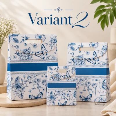 Paper bag motif untuk hadiah