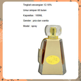 Parfum Arab Dubai Pria Wanita EDT 5ml 10ml 100ml Wisal Al Ahaba-82208 - Foto 2