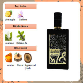 Parfum Arab Dubai Qaed al fursan Pria dan Wanita EDP 5ml 10ml 100ml-6801 - Foto 4
