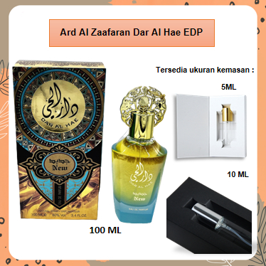 Parfum Arab Dubai Wanita EDP Tahan lama 5ml 10ml 100ml Dar Al Hae-6759 - Foto 2