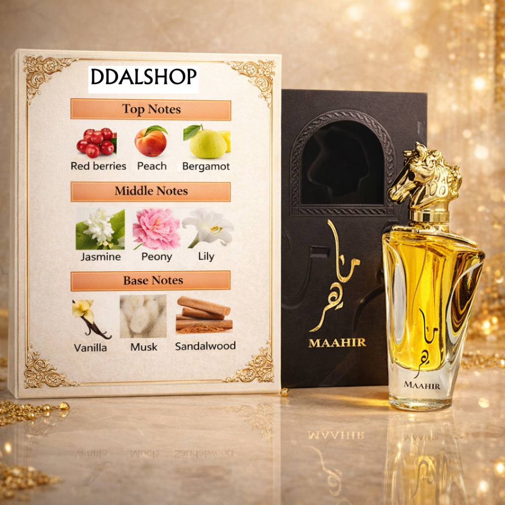 Parfum Arab Gold Dubai Parfume EDP 5ml 10ml 100ml Maahir Lattafa-6792 - Foto 3