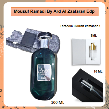 Parfum Arab Mousuf Ramadi Pria dan Wanita EDP Spray 5ml 10ml 100ml - Foto 1