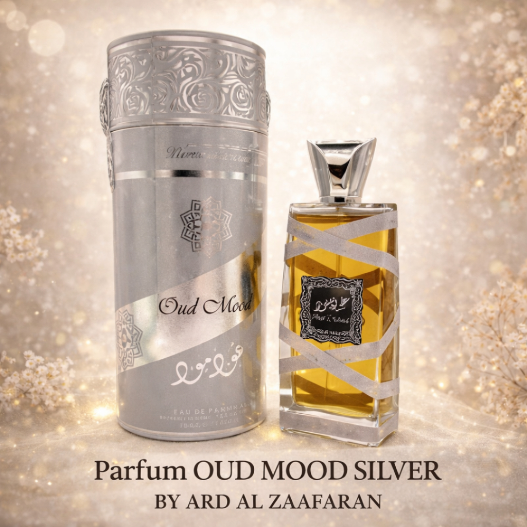 Parfum Arab Pria dan Wanita EDP Spray Tahan Lama 5ml 10ml 100ml Oud Mood Silver Lataffa-6726 - Foto 1