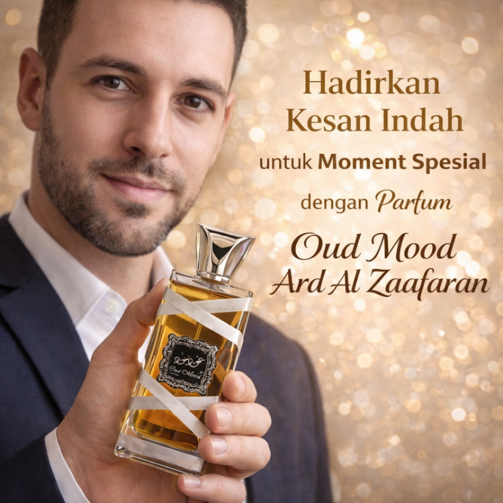 Parfum Arab Pria dan Wanita EDP Spray Tahan Lama 5ml 10ml 100ml Oud Mood Silver Lataffa-6726 - Foto 6