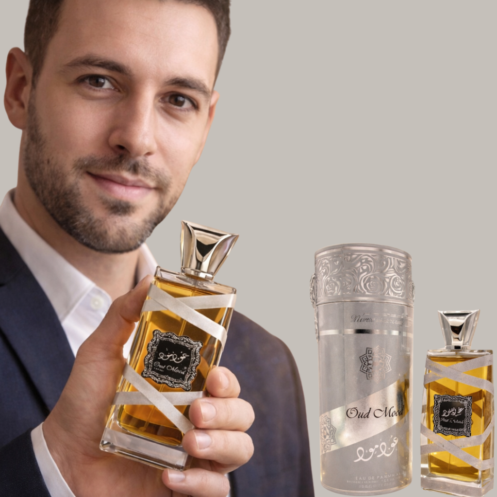 Parfum Arab Pria dan Wanita EDP Spray Tahan Lama 5ml 10ml 100ml Oud Mood Silver Lataffa-6726 - Foto 9