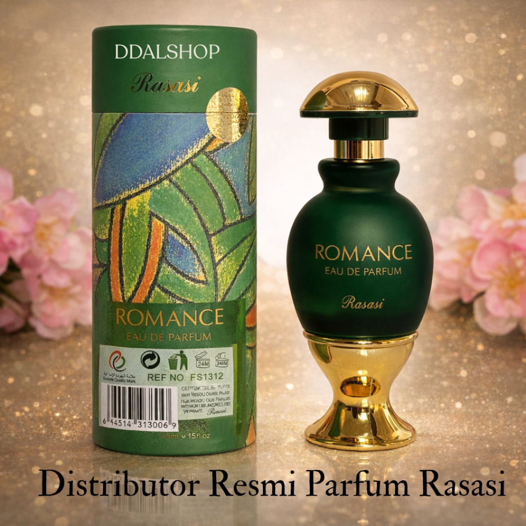 Parfum Arab Wanita Rasasi Romance Parfume EDP Tahan lama 5ml 10ml 45ml - Foto 2