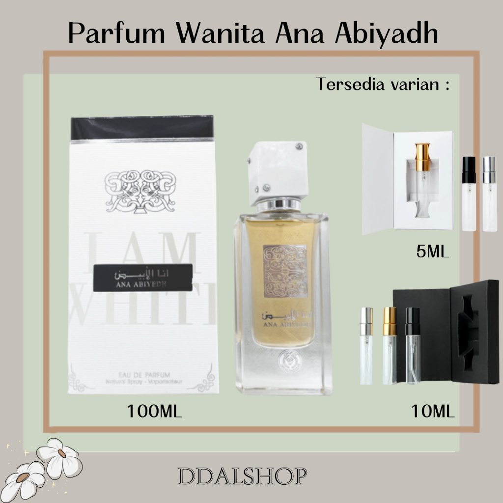 Parfum Eau de Parfum Premium Unisex 5ml 10ml 100ml Ana Al Abiyadh-6737 - Foto 1