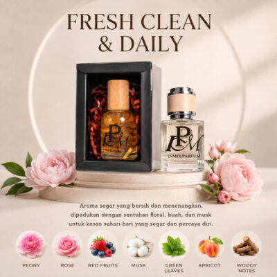 Parfum Fresh Clean Citrus Elegant Pria Wanita Inspired Premium 5ml 10ml 30ml - Foto 1