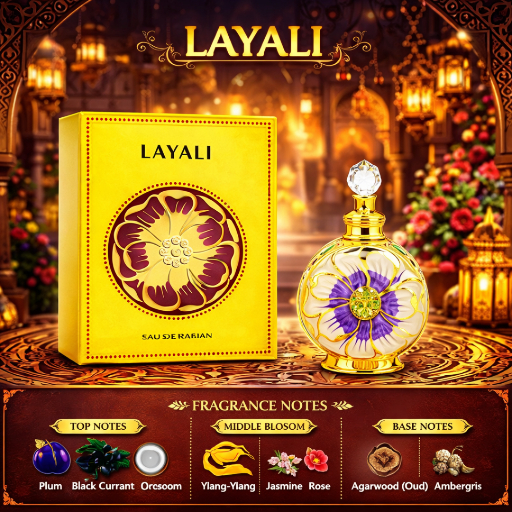 Parfum Konsentrat Wanita Tahan Lama Premium | Wangi Manis Floral Arab Mewah Gift Box Inspired 15ml - Foto 5