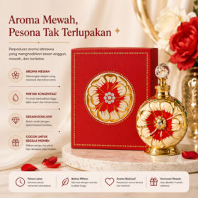 Parfum Konsentrat Wanita Tahan Lama Premium | Wangi Manis Floral Arab Mewah Gift Box Inspired 15ml - Foto 8