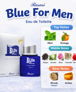 Parfum Pria Arabian Rasasi Blue for Men eau de toilette 5ml 10ml 100ml - Foto 2