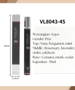 Parfum Pria EDT Minyak Wangi Cowo Fresh Parfume Spray Mini Travel Size 35ml - Foto 2