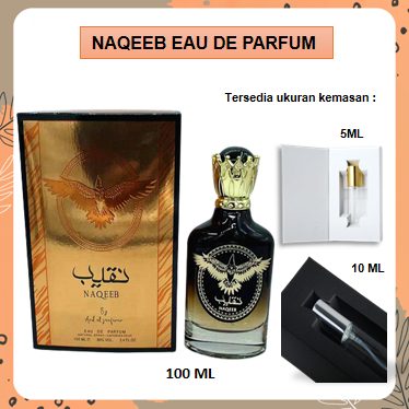 Parfum Pria Wanita Arab EDP Parfume Spray 5ml 10ml 100ml NAQEEB-6793 - Foto 1