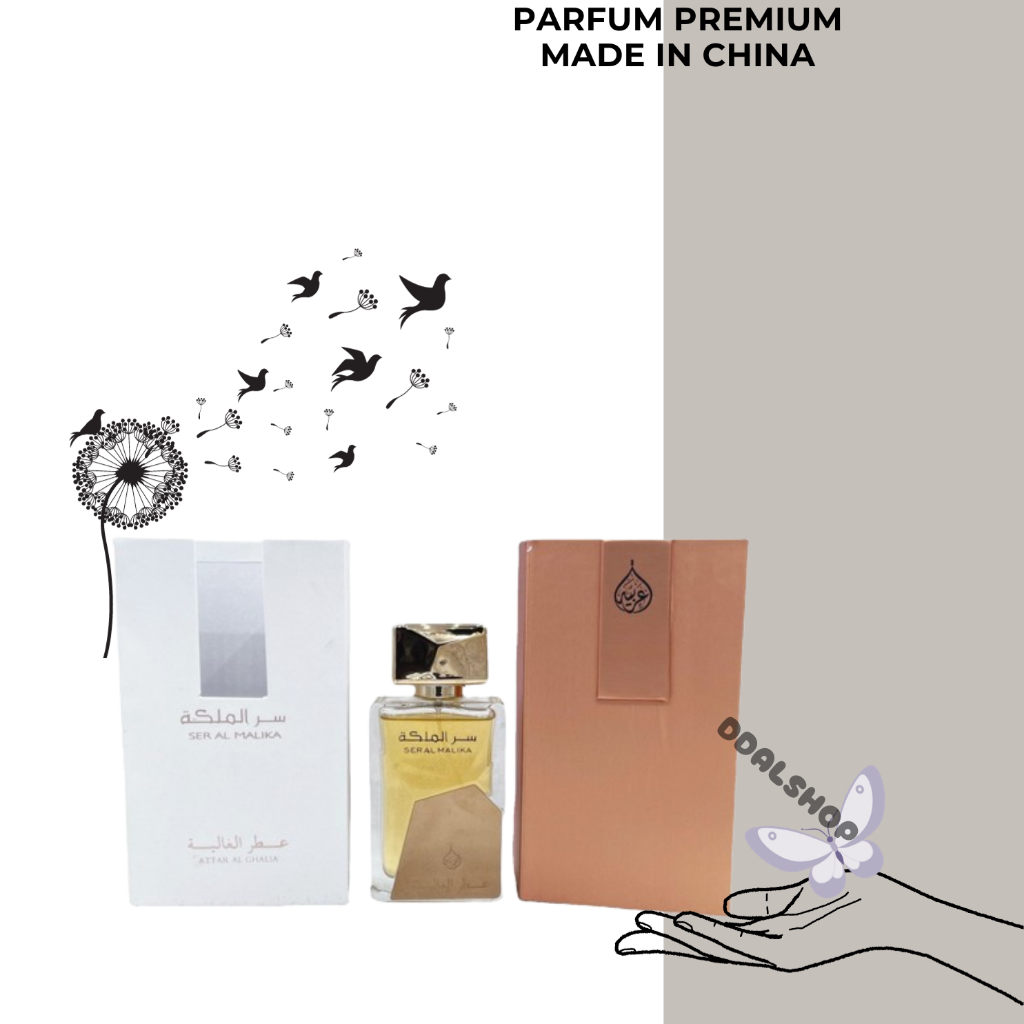 Parfum Pria Wanita Ser Al Malika Unisex Minyak Wangi Arab 5ml 10ml 100ml-637a - Foto 3
