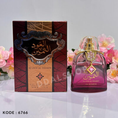 Parfum Wanita Arab Dubai Al Oud Al Thamin-6766 EDP Parfume  5ml 10ml 100ml-6766 - Foto 1