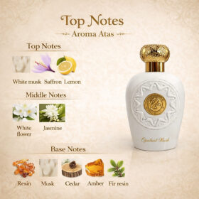 Parfum Wanita Arab Opulent Musk Putih Dubai Parfume EDP 5ml 10ml 100ml - Foto 3