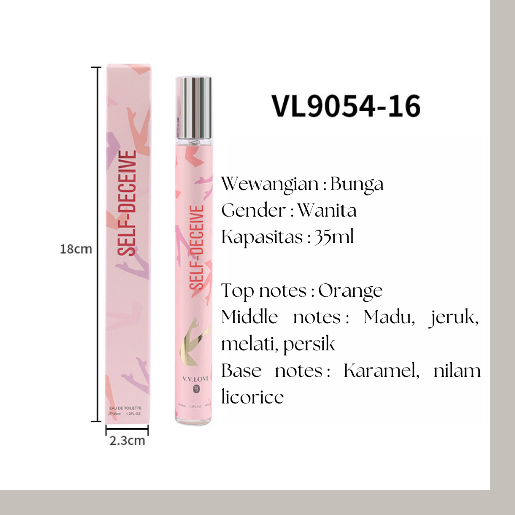 Parfum Wanita Aroma Fresh Floral Parfume Spray 35ml Travell Size - Foto 5