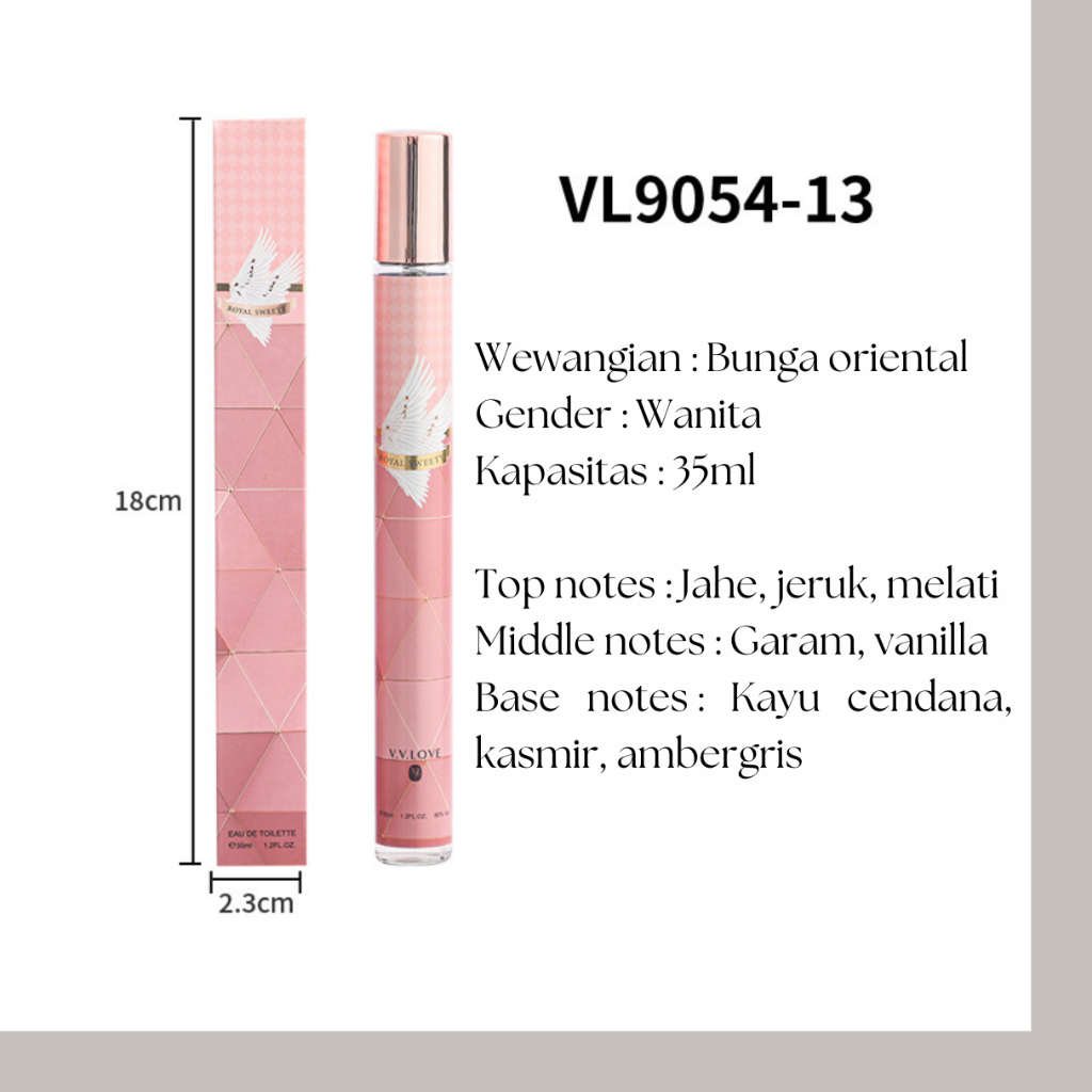 Parfum Wanita Aroma Fresh Floral Parfume Spray 35ml Travell Size - Foto 7