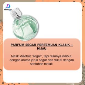 Parfum Wanita Pria Eau De Parfume EDP Jean Miss CHAVNK Encounter Green Tahan Lama 50ml - Foto 6