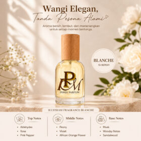Parfum Wanita Soft Floral Powdery Clean Musk Tahan Lama Premium 35ml - Foto 8