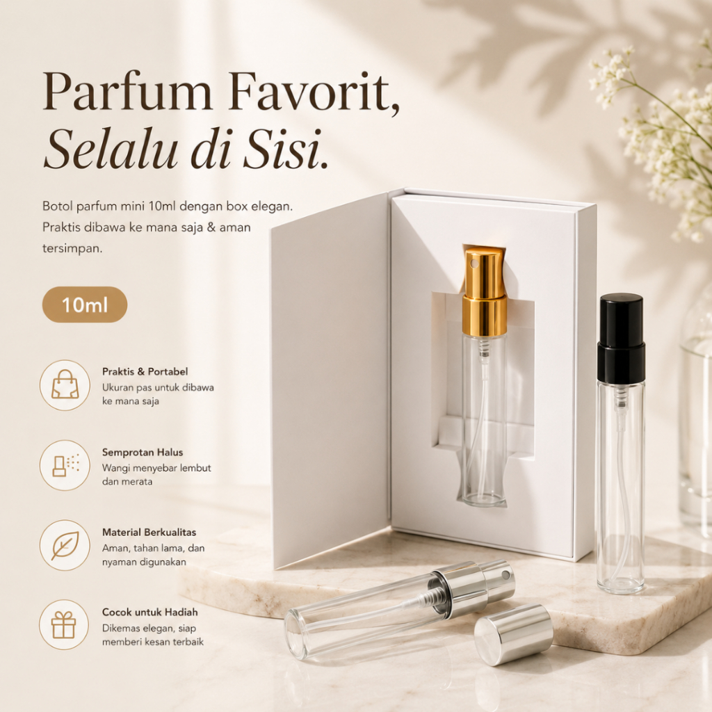 Parfum Wanita Sweet Vanilla Gourmand Premium Long Lasting 35ml - Foto 3