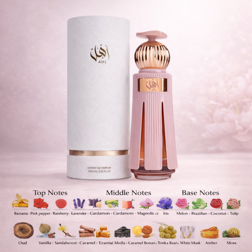 Parfum Wanita Tahan Lama Parfume Ahl Ahmed Al Maghribi Premium | Wangi Manis Floral Arab Mewah Soft Elegant - Foto 3