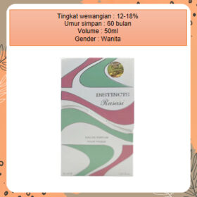 Parfum wanita wangi fresh and natural parfume tahan lama by rasasi instincts 5ml 10ml 50ml - Foto 6