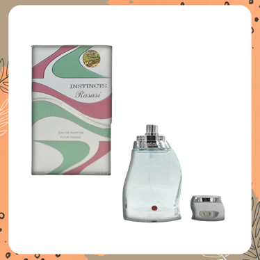 Parfum wanita wangi fresh and natural parfume tahan lama by rasasi instincts 5ml 10ml 50ml - Foto 8