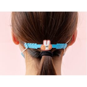 Pengait tali masker earloop motif lucu untuk anak dan dewasa bahan silikon - Foto 4