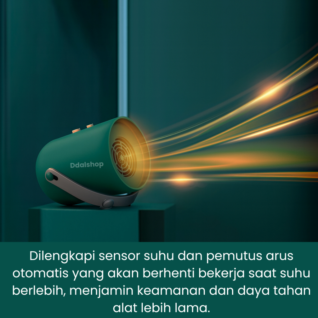 Pengering Pakaian & Sepatu Mini Portabel Multifungsi Hemat Daya Anti Lembap Hangat Cepat Kering - Foto 7