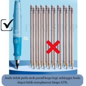 Pensil Lucu HB Pencil Karakter Unik Little Bear Alat Tulis Perlengkapan Sekolah Anak - Foto 4