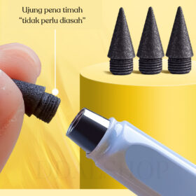 Pensil Lucu Pencil Sketsa Unik Alat Tulis Perlengkapan Sekolah Anak Anti Patah Incl. Penghapus - Foto 3