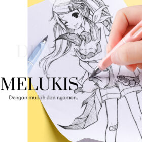 Pensil Lucu Pencil Sketsa Unik Alat Tulis Perlengkapan Sekolah Anak Anti Patah Incl. Penghapus - Foto 5