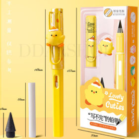 Pensil Lucu Pencil Sketsa Unik Alat Tulis Perlengkapan Sekolah Anak Anti Patah Incl. Penghapus - Foto 7