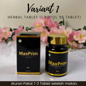 Pil Hitam Kesehatan Herbal Alami Asam Urat Kolesterol Diabetes Stroke Nyeri Sendi MaxPrim BPOM - Foto 8
